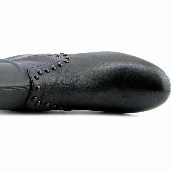 COACH WOMAN"S BRITNEY KNEE-HIGH BOOT, BLACK, SIZE 7.5B - Picture 3 of 7